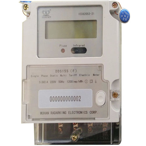 単相電力量計 - DDS155F - Wuhan Radarking Electronics Corp - パネル取り付け / RS-485 / デジタル