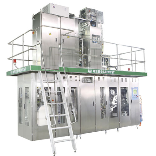 自動充填機 - LWG6F - GUANGZHOU LEIWEST PAK CO.,LTD. - レンガ形ボックス / ソース用 / ペースト状製品用