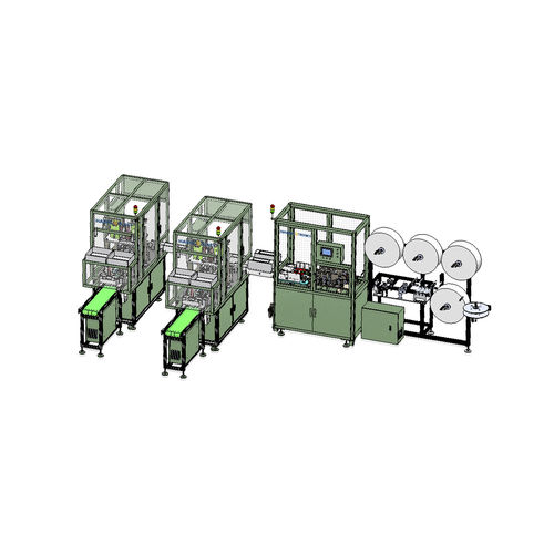 ブランク材用製造ライン - Harmontronics Automation Technology - 手術マスク用 / 自動 / 高速