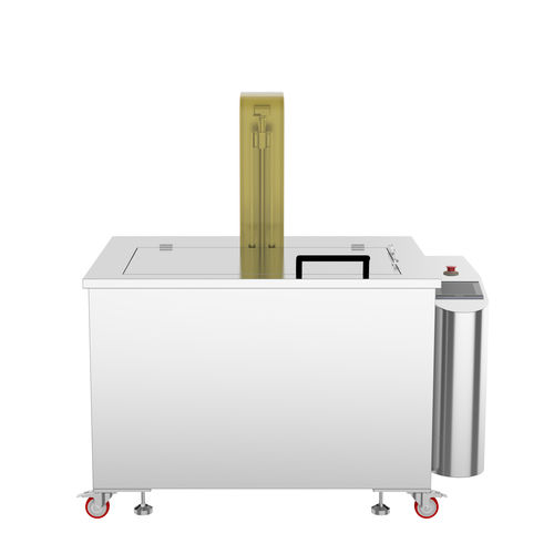 濾過システム付き超音波洗浄機 - AL-400 - Sonixtek - 自動荷積み式 / 産業用 / 実験用