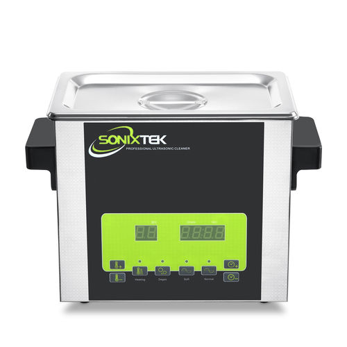 卓上型超音波洗浄機 - STS-030-T02H100 - Sonixtek - タイマー（分）付 / ステンレス製 / 産業用