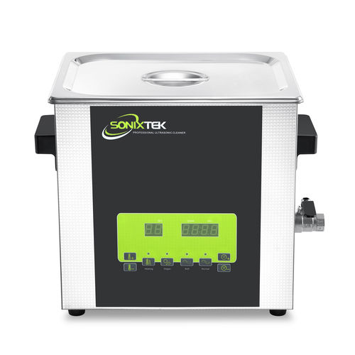 卓上型超音波洗浄機 - STS-090-T04H300 - Sonixtek - タイマー（分）付 / ステンレス製 / 産業用