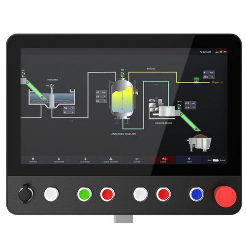 LEDバックライトパネルPC - 185 - INDATECH - PCAP 容量型タッチスクリーン / マルチタッチスクリーン / 18.5インチ