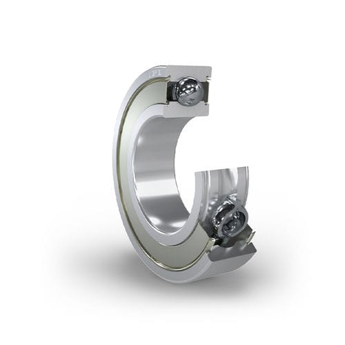 深溝軸受 - TPI Bearings - ボール状 / 垂直方向 / スチール製