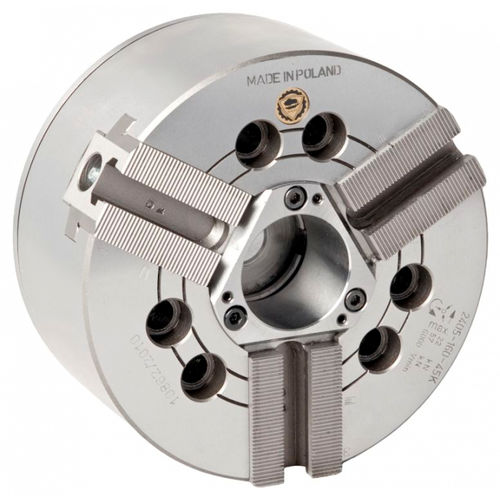DINワークピースクランプチャック - 2405-315-91K US - Bison S.A. - ターニング用途用 / スチール製 / メートル