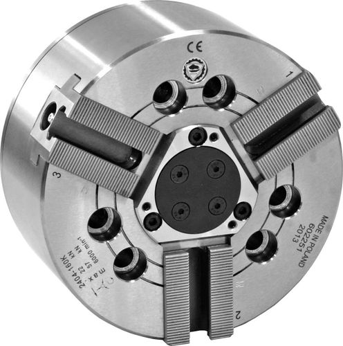 DINワークピースクランプチャック - 2404-400K SGM - Bison S.A. - ターニング用途用 / 外径旋削用 / コンピュータ数値制御装置用
