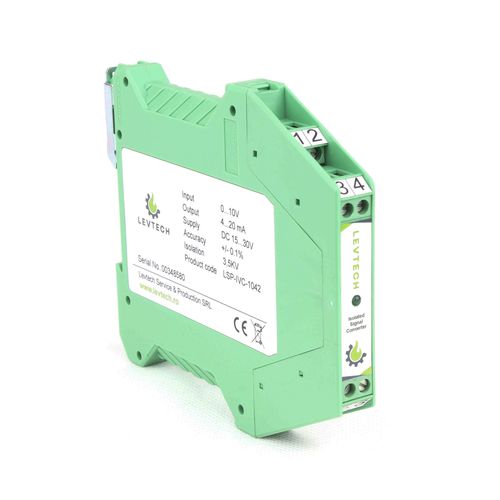 アナログ信号変換器 - LSP-IC series - Levtech Service  Production SRL - トランスミッタ / 絶縁器 / DINレール