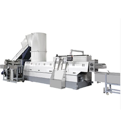 PETリサイクルユニット - ML130 - Chengdu PURUI Polymer Engineering Company - ペレタイジング付き