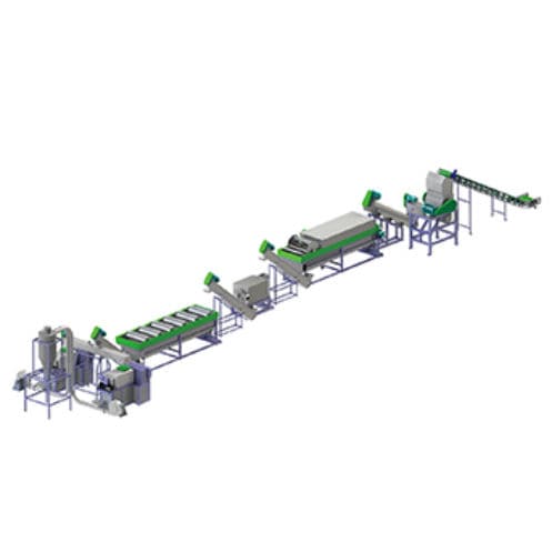 水用洗浄 ライン - QXB series  - Chengdu PURUI Polymer Engineering Company - 自動 / フィルム用 / 袋用