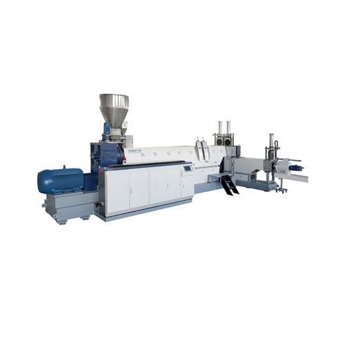 PE用リサイクルユニット - SJ200/200 - Chengdu PURUI Polymer Engineering Company - HDPE用 / PP用 / ペレタイジング付き