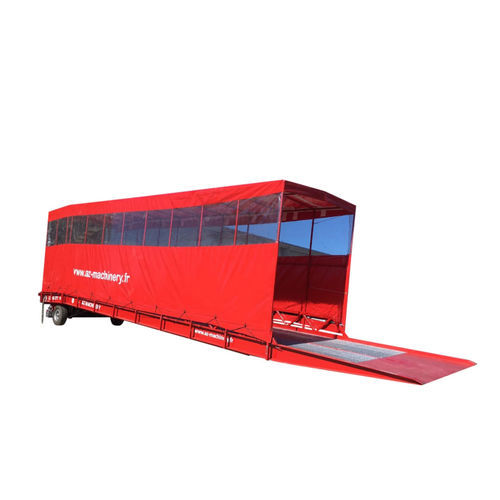 ポンプ搭載用スロープ - EASY XL-10-BCH - AZ RAMP - タイヤ用 / バーベル試験片用 / プラットフォーム用