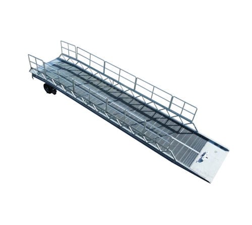 ポンプ搭載用スロープ - EASYXL8_Full_Galva - AZ RAMP - パレット用 / トラック用 / 機械用
