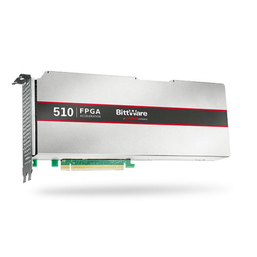 Mini PCIeFPGAカード - 510T - BittWare - I/Oプロセッサー付き