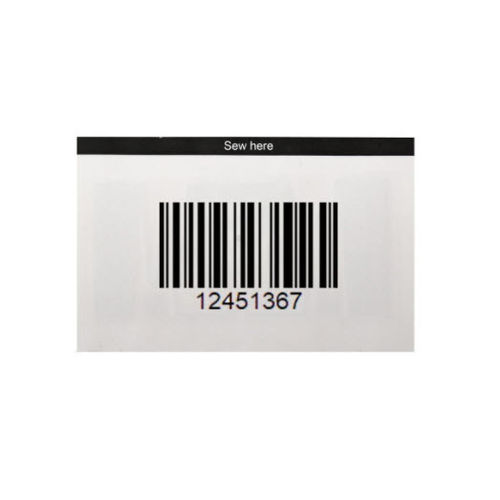 印刷可能ラベル - AX’Label Textile - AXEM Technology - RFID / 裁縫 / 紙製
