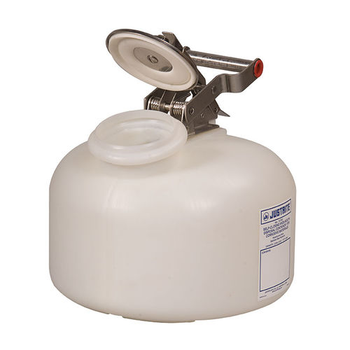 研究所用コンテナ - 1206-WH - Justrite Safety Group - 安全用 / 貯蔵用 / ポリエチレン