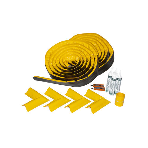 フレキシブル流出封じ込めバーム - Make-A-Berm Kit - Justrite Safety Group - ポリ塩化ビニル コーティング / 耐衝撃性 / 耐酸性