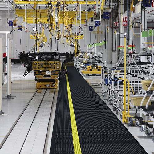 疲労防止マット - Skywalker HD Marking Line&trade; 469 Notrax 5S - Justrite Safety Group - モジュール式 / 二トリルゴム製 / 黄色