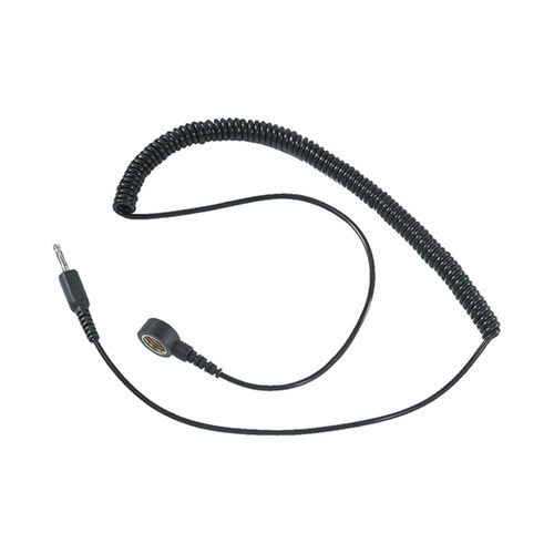 ソケット電力ケーブル - ESD Coil Cord 053 - Justrite Safety Group - ESD / 単一導体 / 接地