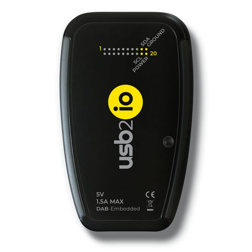USBアダプター - usb2io - DAB-Embedded BVBA - 通信 / シリアルインターフェース / ポリカーボネート製