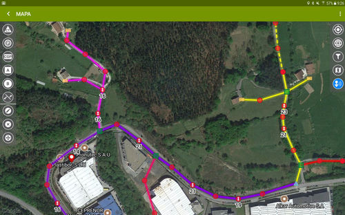 データ転送ソフトウェア - GridGIS Map Creator - High Sense Solutions Inc. - ネットワーク / Bluetooth