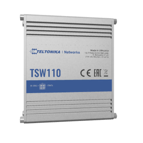 非管理型イーサネットスイッチ - TSW110 - Teltonika Networks - 5 ポート / レベル 2 / ギガビットイーサネット