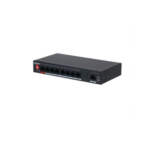 オフィス用イーサネットスイッチ - PFS3009-8ET1GT-96 - Zhejiang Dahua Technology Co.,Ltd. - 非管理型 / 2 ポート / レベル 2