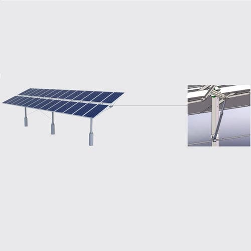 手動調節可能太陽追尾装置 - Arctech Solar - 固定式 / 太陽光発電