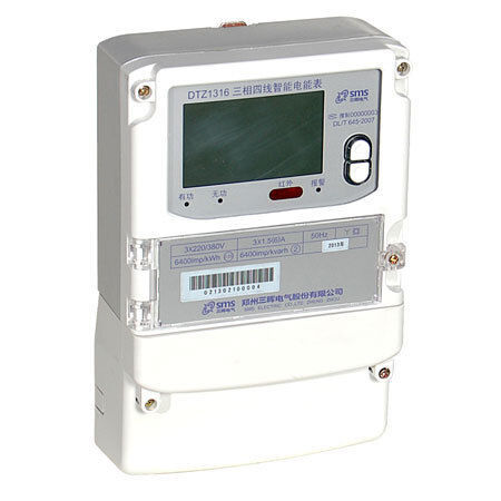 三相電力量計 - DTSD1316 series - SMS Electric Co.,Ltd.Zhengzhou - 壁取り付け式 / 液晶ディスプレイ / プログラム可能