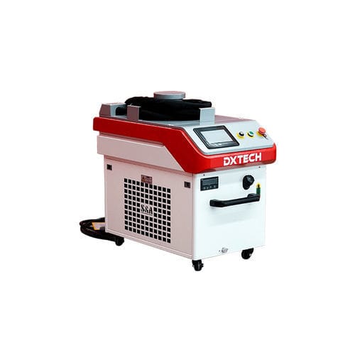 ポータブル洗浄機 - DXTECH CNC Machine Co., Ltd. - ファイバーレーザー / 手動式 / プロセス
