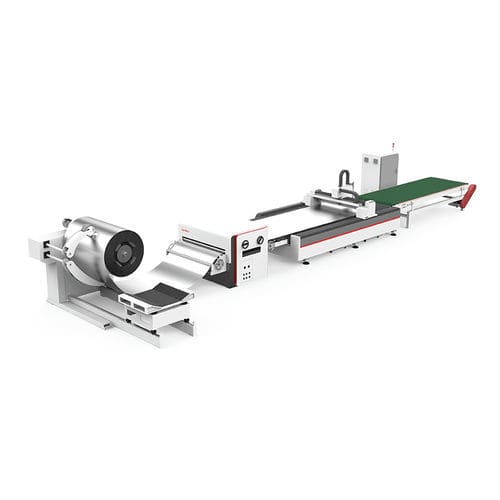 コイル切断機 - FC-Series - DXTECH CNC Machine Co., Ltd. - ファイバーレーザー / アルミニウム用 / ステンレススチール用