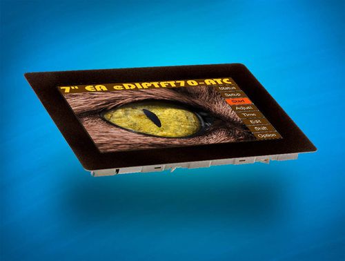 TFT LCDディスプレイ - EDIPTFT series - DISPLAY VISIONS GmbH - 抵抗タッチスクリーン / 投影容量方式タッチスクリーン / カラー