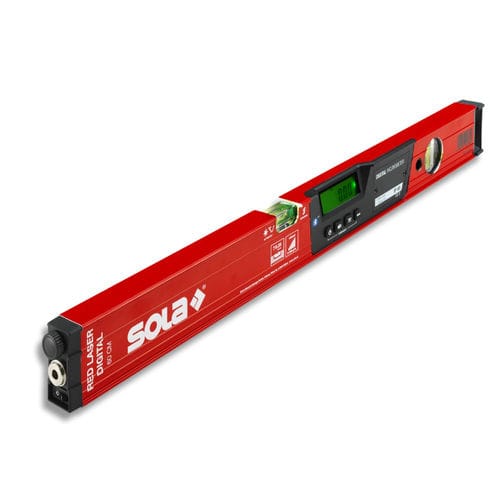 気泡水準器 - RED laser digital - Sola - 精密 / 横型 / デジタル