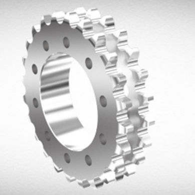 チェーンスプロケットホイール - 05B-1/2	 - Tecnamic - 歯筋が直線な / 1つ / ダブル