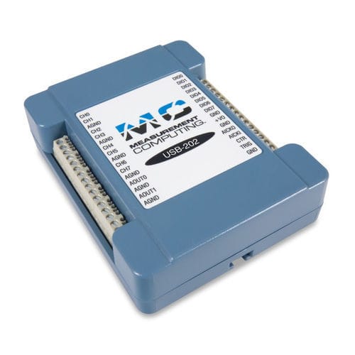 電圧データ取り込みシステム - USB-202 - Trenz Electronic GmbH