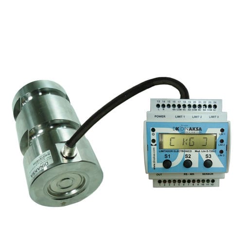 電子荷重リミッター - LOAD LIMITING SYSTEM - DINAKSA PESAJE - クレーン用 / 天井クレーン用 / 巻き上げ機用