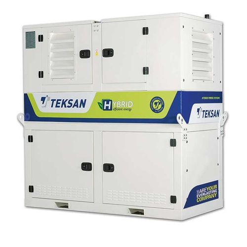 ハイブリッド型発電設備 - TJ 3000 HD-PE - Teksan - ディーゼル / バッテリー式 / 三相
