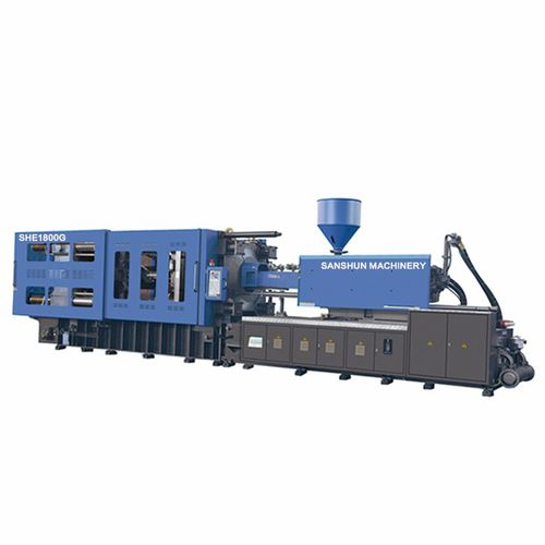 横型射出成形機 - SHE1800G - NINGBO SANSHUN MACHINERY & TECHNOLOGY CO.,LTD - 油圧サーボ / PET用 / シリンダー式