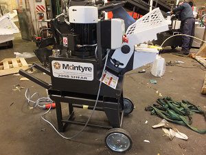 電動せん断機 - McIntyre 200B - JMC Recycling Systems Ltd - 金属屑用 / ケーブル用 / ワニグチ
