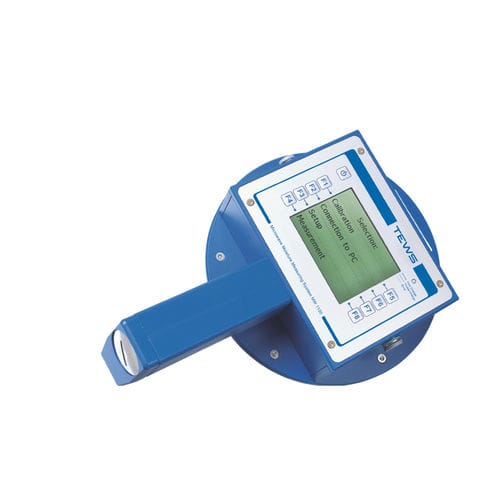 温度計付き湿度計 - MW 1100 - TEWS Elektronik GmbH & Co. KG - 固体用 / 赤外線 / デジタル ディスプレイ付