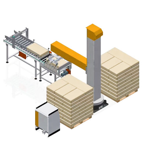 積み付けタイプパレット積み分け機 - YPK-JMD20 - Qingdao Ausense Packing Equipment Co., Ltd. - 食品および飲料産業用 / 製薬産業用 / 自動