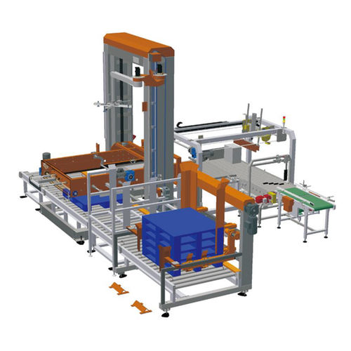 低床式パレタイザー - LMD30 - Qingdao Ausense Packing Equipment Co., Ltd. - ダンボール用 / 自動