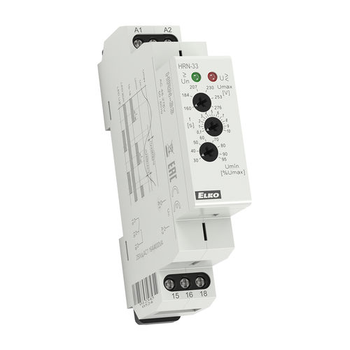 電圧監視継電器 - HRN-33 series - ELKO - 1NO/NC / AC / 単相