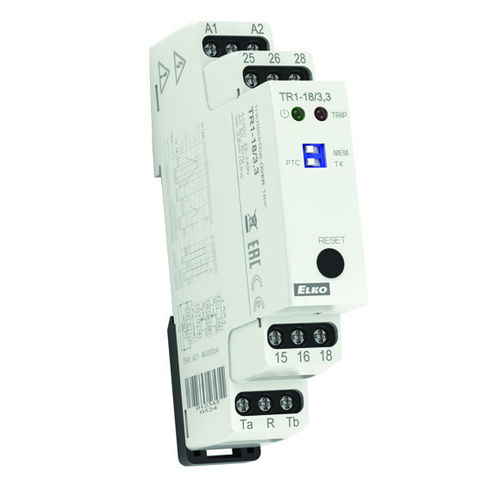 温度監視継電器 - TR1-18 - ELKO - 2NO/NC / AC/DC