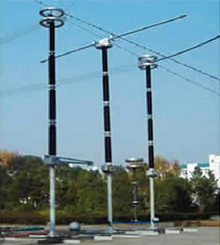 高電圧断路器 - GW27-1100 - Henan ping high electric co., LTD. - AC / 接地