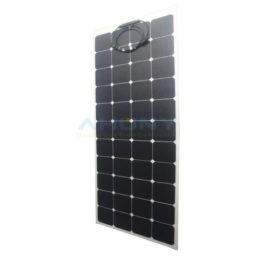 単結晶シリコン太陽光発電モジュール - eGo S160W - Shenzhen Ahony Power Co.,Ltd. - CE / ブラック / フレキシブル