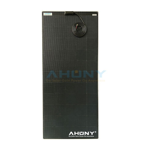 単結晶シリコン太陽光発電モジュール - eMarvel 200w-BL - Shenzhen Ahony Power Co.,Ltd. - CE / ブラック / フレキシブル