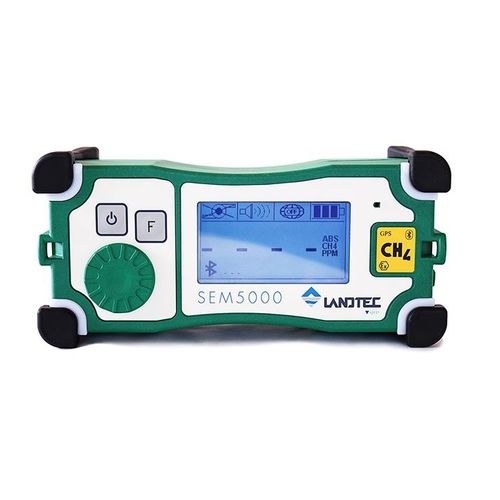 ガス検出器 - LANDTEC SEM5000 - QED Environmental - 流量 / メタン / CH4