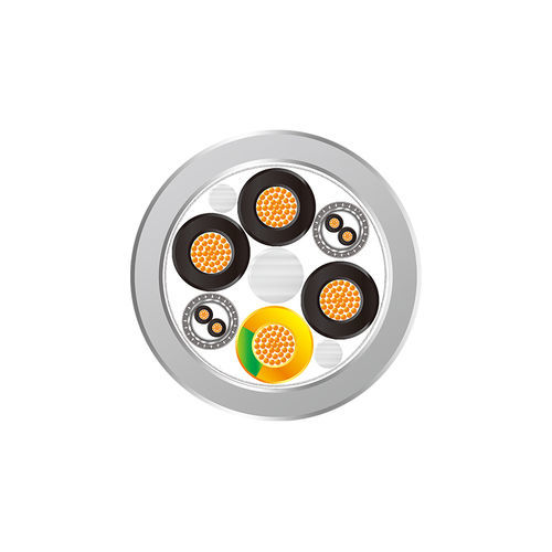 電力電力ケーブル - LONGFLEX® SERVO 310 - Zhaolong Interconnect - DIN / 多重より線 / テープ