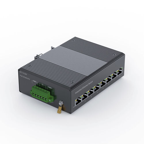 非管理型イーサネットスイッチ - ZL-IE6051-8 series - Shenzhen ChiLink IoT Technology Co., Ltd. - 8 ポート / DINレール / 標準