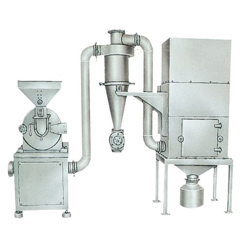 遠心粉砕機 - CF series - Jiangyin Xinda Medicine And Chemical Machinery Co., Ltd. - サイクロン / ハンマー式 / 縦型